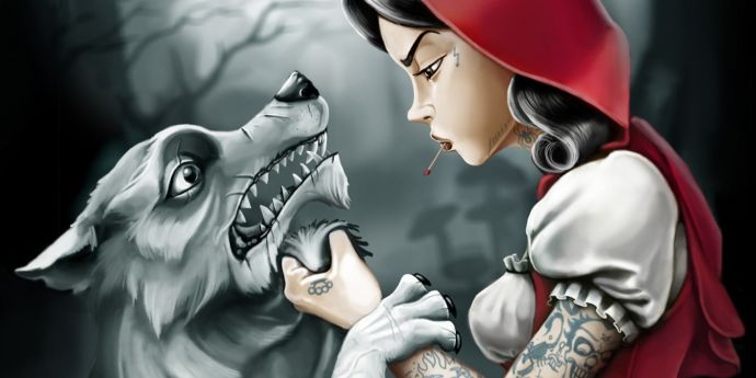 Оборотень против... Чугунной сковородки! | Аня Васильева – ЛитГород